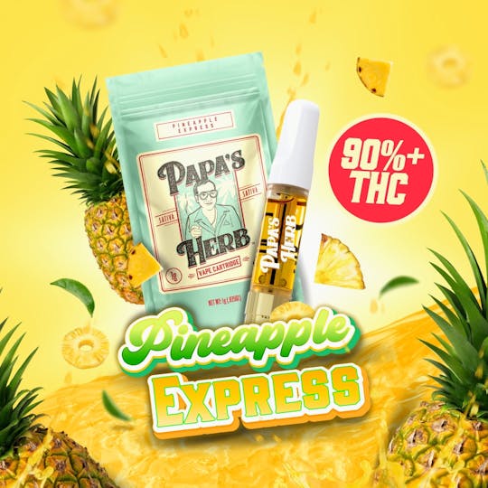 Papa's Herb - Pineapple Express (1g) Vape Cartridge - 1
