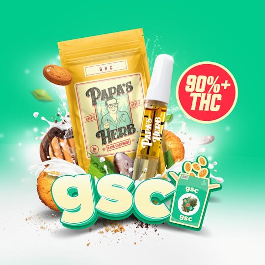 Papa's Herb - Girl Scout Cookies (1g) Vape Cartridge - 1