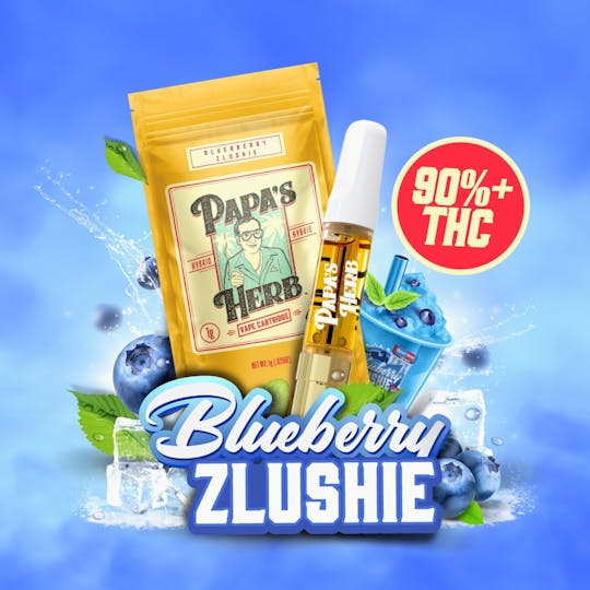 Papa's Herb - Blueberry Zlushie (1g) Vape Cartridge - 1