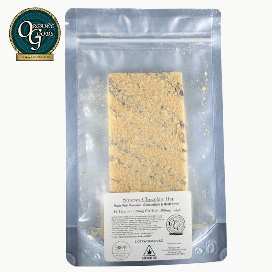 Organic Goods - OG Smores Bar w/ Premium Concentrates & Rosin 300 MG - 1