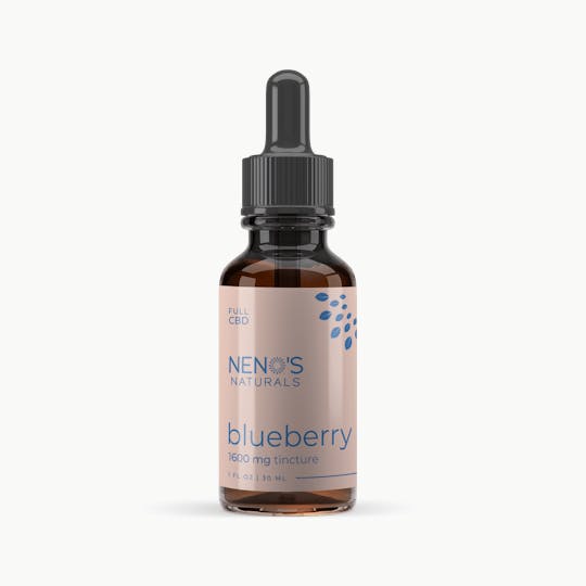 Neno's Naturals - Neno's Naturals CBD Tincture - Blueberry 1600mg - 1