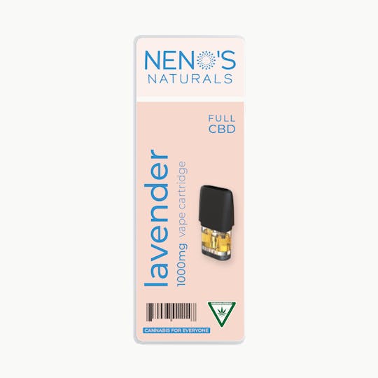 Neno's Naturals - Neno's Naturals Lavender CBD MAXX Pod 1g - 1