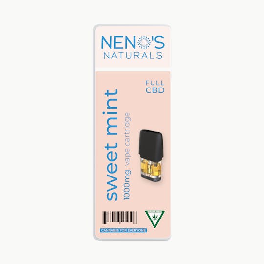Neno's Naturals - Neno's Naturals Sweet Mint CBD MAXX Pod 1g - 1
