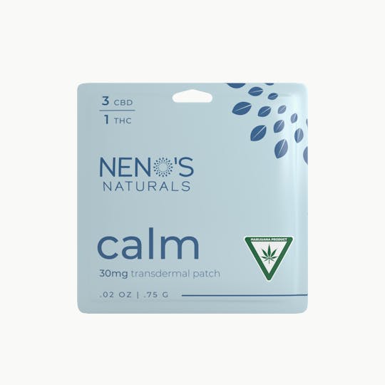 Neno's Naturals - Neno's Naturals 3:1 CBD/THC Calm Patch 30mg - 1
