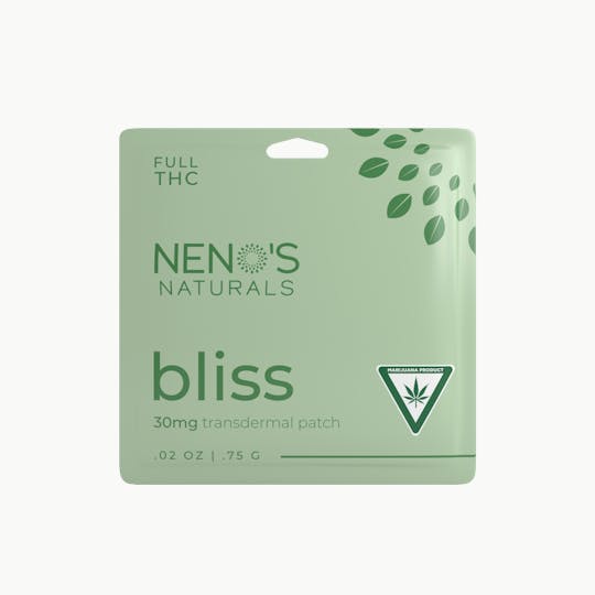 Neno's Naturals - Neno's Naturals THC Bliss Patch 30mg - 1