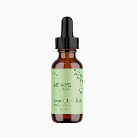 Neno's Naturals - Neno's Naturals THC Tincture - Sweet Mint 200mg - 1