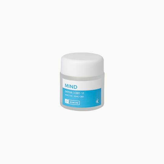 Kindred Cannabis - MIND 1:1 (THC:CBD) 10PK - 200 MG (20 MG EACH) - 1