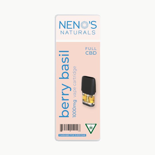 Neno's Naturals - Neno's Naturals Berry Basil CBD MAXX Pod 1g - 1