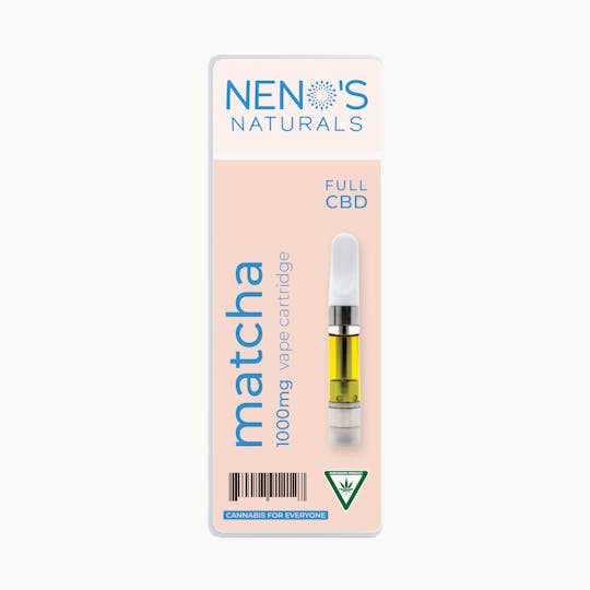 Neno's Naturals - Neno's Naturals Matcha CBD C-Cell Vape 1g - 1