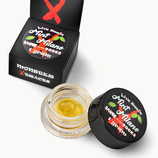 Monster Xtracts - Mint Milano Sauce on the Rocks 1G (Live) - 1