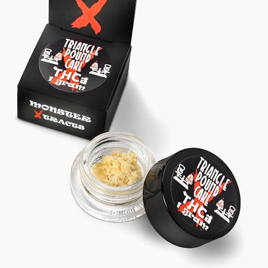 Monster Xtracts - Triangle Pound Cake THCa 1G - 1