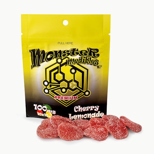 Monster Xtracts - Cherry Lemonade (10x10mg) Gummies - 1