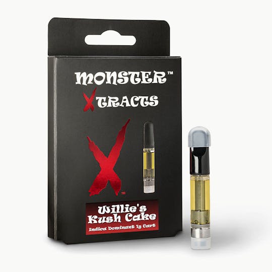 Monster Xtracts - Willies Kush Cake 1G 510 - 1