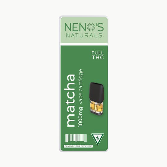 Neno's Naturals - Neno's Naturals Matcha THC MAXX Pod 1g - 1