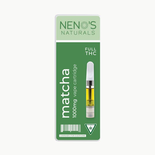 Neno's Naturals - Neno's Naturals Matcha THC C-Cell Vape 1g - 1