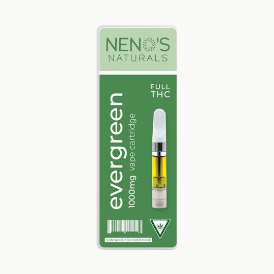 Neno's Naturals - Neno's Naturals Evergreen THC C-Cell Vape 1g - 1