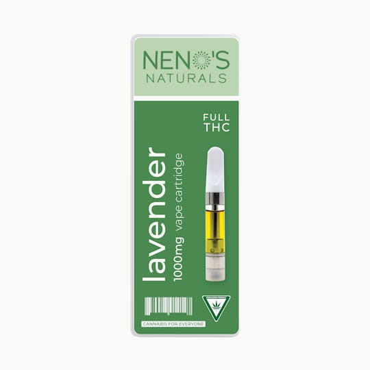 Neno's Naturals - Neno's Naturals Lavender THC C-Cell Vape 1g - 1
