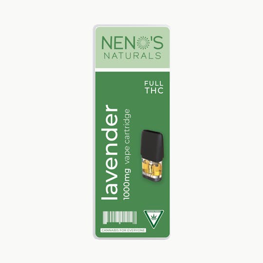 Neno's Naturals - Neno's Naturals Lavender THC MAXX Pod 1g - 1