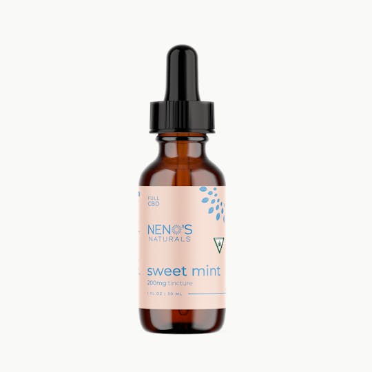 Neno's Naturals - Neno's Naturals CBD Tincture - Sweet Mint 200mg - 1
