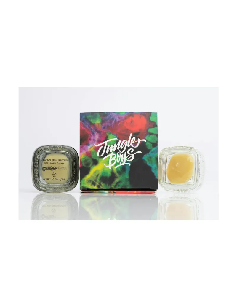 Jungle Boys Cookies N Cream - 2.5g Full Spectrum Live Rosin Batter concentrate