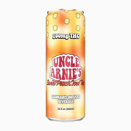 Uncle Arnies - Sweet Peach Iced Tea 100mg - 1