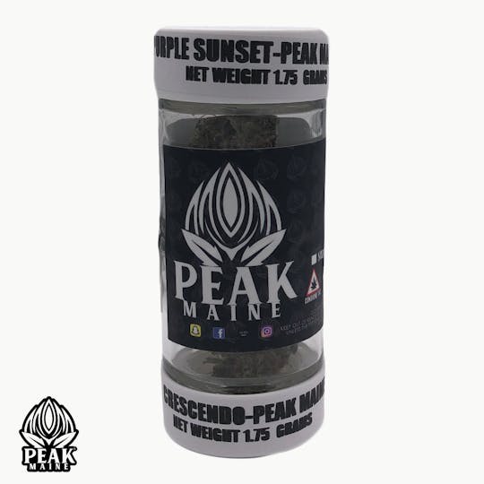 Peak Maine Cannabis - Crescendo / Purple Sunset - Half & Half Jar - Peak Maine - 1