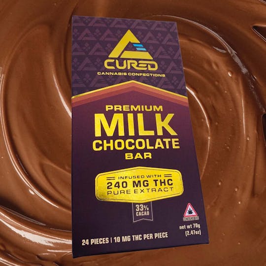 Cured - Milk Chocolate Bar - 1