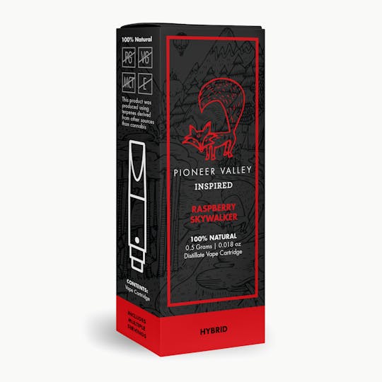 Pioneer Valley Cannabis Co - Raspberry Skywalker OG Cartridge 500mg - 1