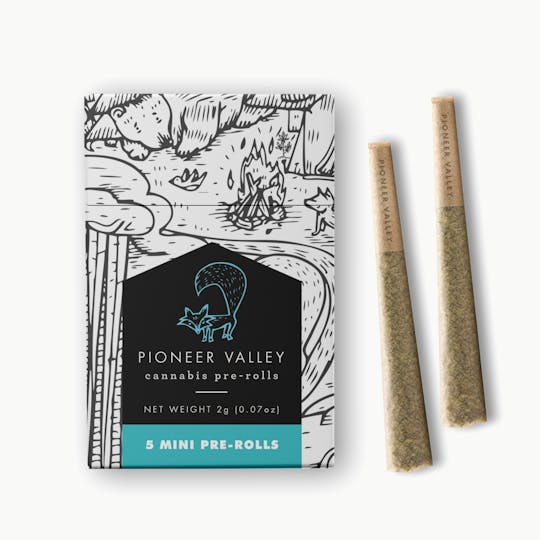 Pioneer Valley Cannabis Co - Papaya Mini Pre-Roll 5-pack (2g) - 1