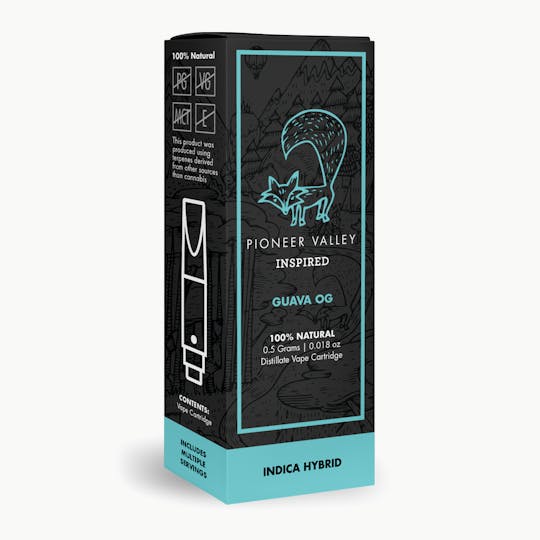 Pioneer Valley Cannabis Co - Guava OG Cartridge 500mg - 1