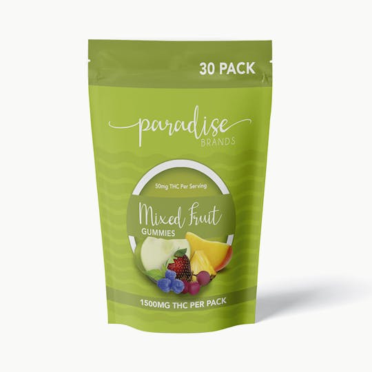 Paradise Brands - Paradise Brands 30 Pack Gummies Assorted 1500mg - 1