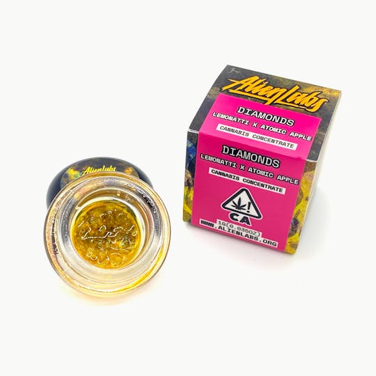 Alien Labs - Lemonatti x Atomic Apple - Live Resin Diamonds - 1 Gram - 1