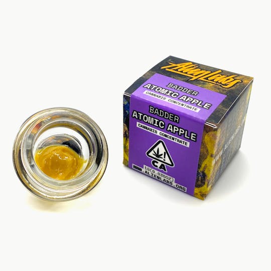 Alien Labs - Atomic Apple - Live Resin Badder - 1 Gram - 1