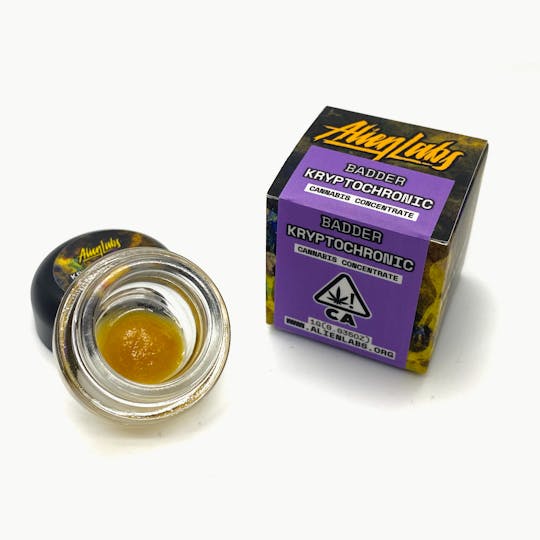 Alien Labs - KryptoChronic - Live Resin Badder - 1 Gram - 1