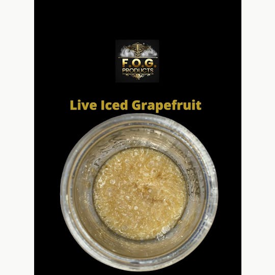 FOG Products - Live Iced Grapefruit Badder - 1