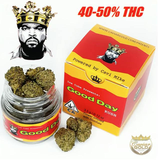 Ice Cube | Good Day Kush | Infused Flower | 1.3g