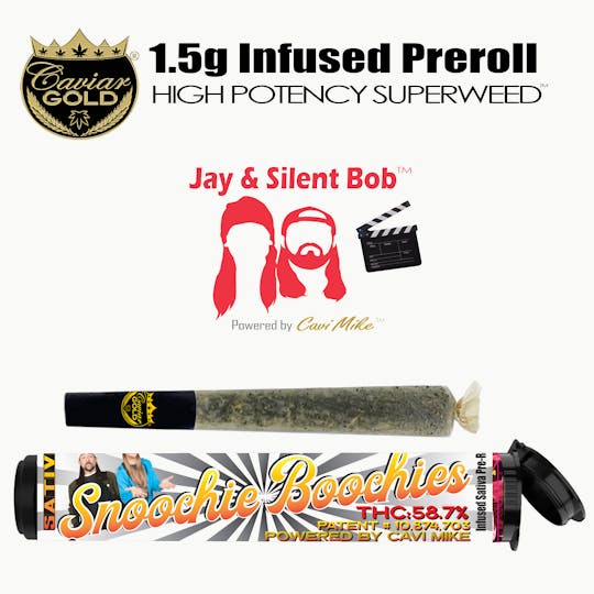 Caviar Gold - Caviar Gold l Jay & Silent Bob Cone l Snoochie Boochies | 1.5g - 1