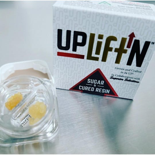 Uplift'N - 1-Gram H-N-H (2-in-1) Purple Punch Sugar .5G + Ded. OG Cured Resin .5G - 1