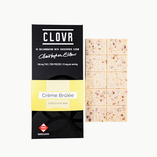 CLOVR - CLOVR Crème Brûlée Chocolate Bar - 100 mg - 1