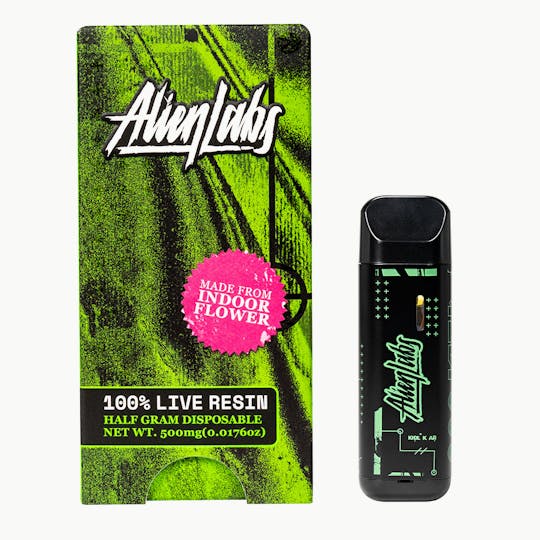 Alien Labs - KryptoChronic - All In One Disposable Vape - Half Gram - 1