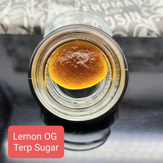 Terpman & Rosin - Lemon OG Terp Sugar - 1