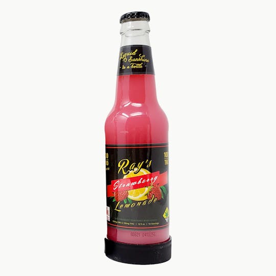 Ray's Lemonade - Strawberry 100/100mg THC/CBD - 1