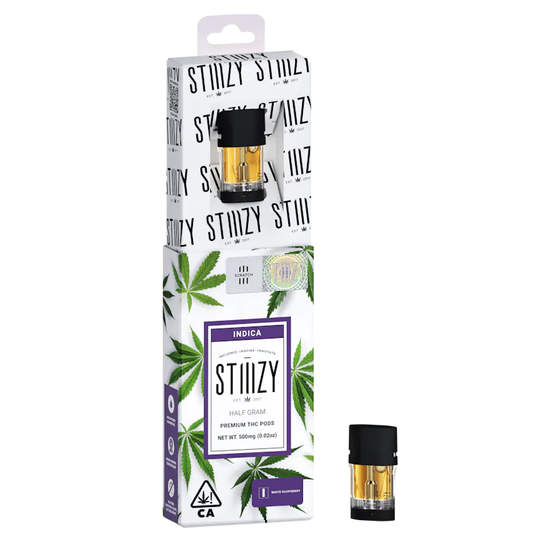 ridge - White Raspberry .5G Original Thc Pod - Stiiizy pod