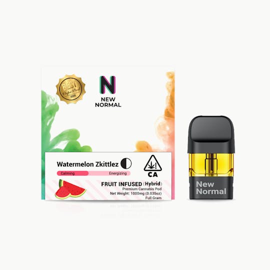 New Normal - Fruit Infused Pod - Watermelon Zkittlez - 1