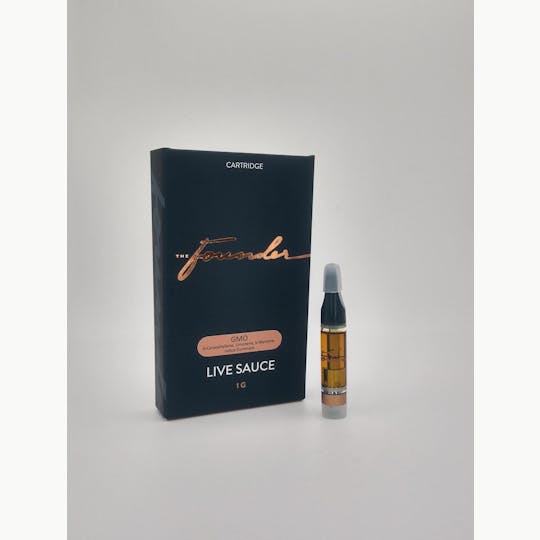 The Founder - The Founder-Live HTE Sauce 1.0g Cart (510)-GMO Cookies (Craft Cannabis) - 1