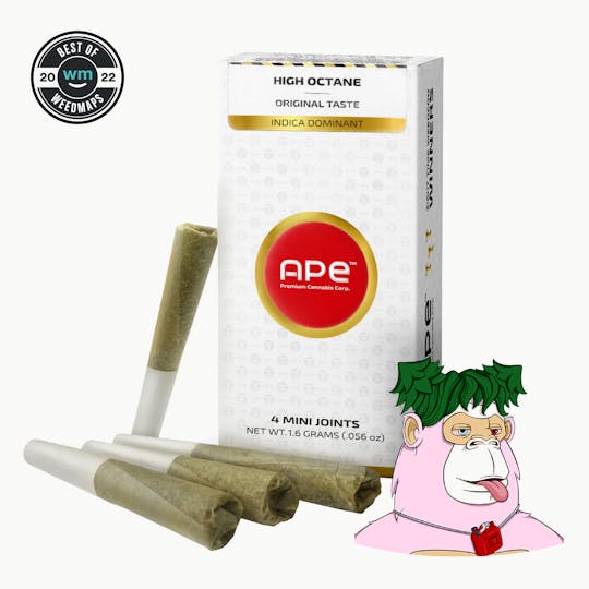 APE Premium Cannabis Corp - HIGH OCTANE — Mini Joint (1.6g | 0.4g each) - 1