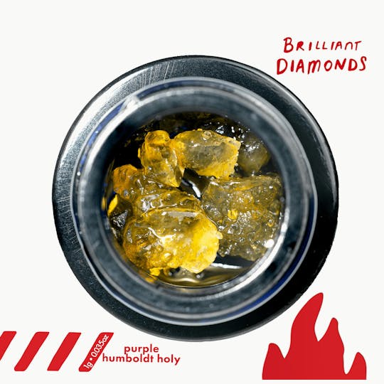 Arcata Fire - Purple Humboldt Holy - Live Resin Brilliant Diamonds (1g) - 1