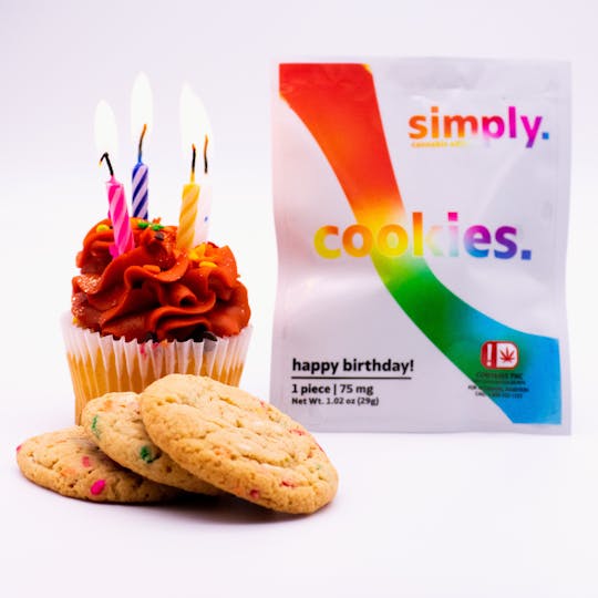 Simply Edibles - Simply Edibles - Happy Birthday! Cookie | 75mg - 1
