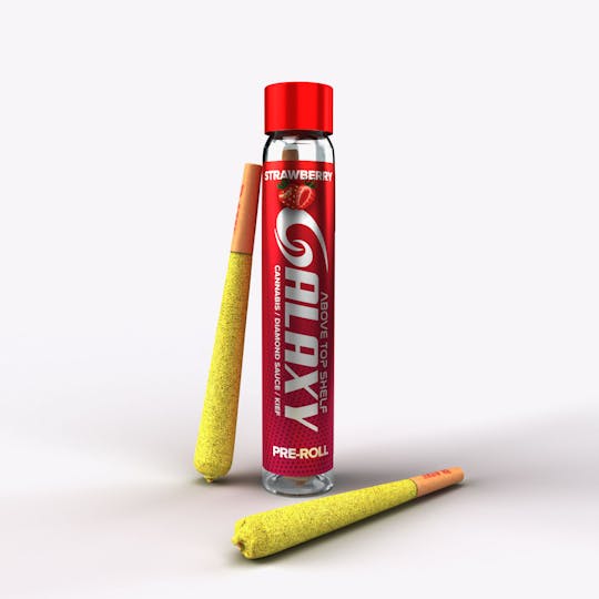 Galaxy - Strawberry Diamond Sauce Infused Galaxy Preroll (Sativa) 1.5g - CA - 1