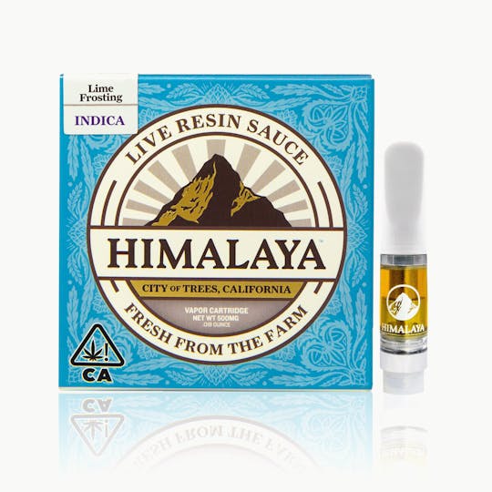 HIMALAYA - Lime Frosting (Live Sauce) Cartridge - 0.5G - 1